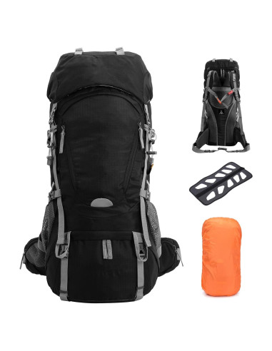 Mochila de Senderismo 60L Outplea Impermeable Unisex