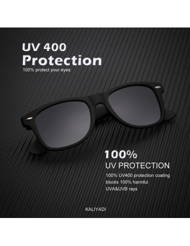 Gafas de sol KALIYADI polarizadas unisex con protección UV