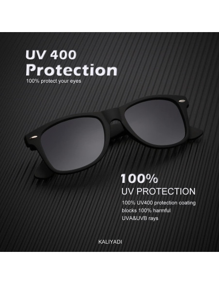 Gafas de sol KALIYADI polarizadas unisex con protección UV