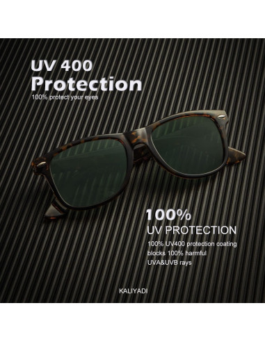 Gafas de sol KALIYADI polarizadas unisex con protección UV