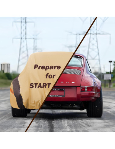 Funda de Coche Impermeable FSGRICH TK002 para Jeep Wrangler 2 Dr