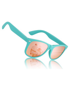 Gafas de sol polarizadas Sunier UV400 retro para hombres y mujeres