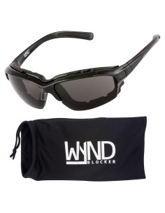 Gafas de Motocicleta WYND Blocker UV400 con Forro Removible