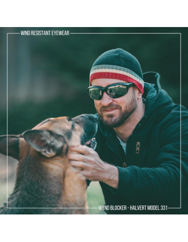 Gafas de Motocicleta WYND Blocker UV400 con Forro Removible
