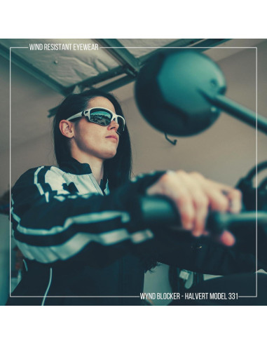 Gafas de Motocicleta WYND Blocker UV400 con Forro Removible