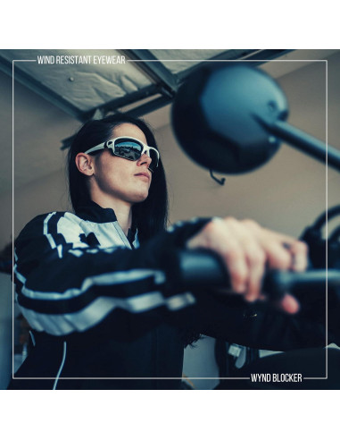 Gafas de Motocicleta WYND Blocker UV400 Resistente Impactos