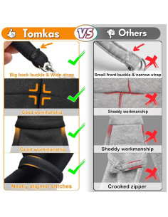 Transportín para Perros Pequeños TOMKAS - Negro - 0.9 a 3.2 kg 2