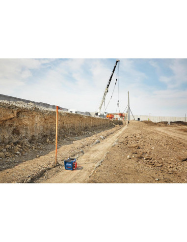 Kit de láser rotativo Bosch GRL2000-40HVK 2000 pies con accesorios