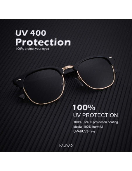 Gafas de sol KALIYADI polarizadas unisex marco ligero