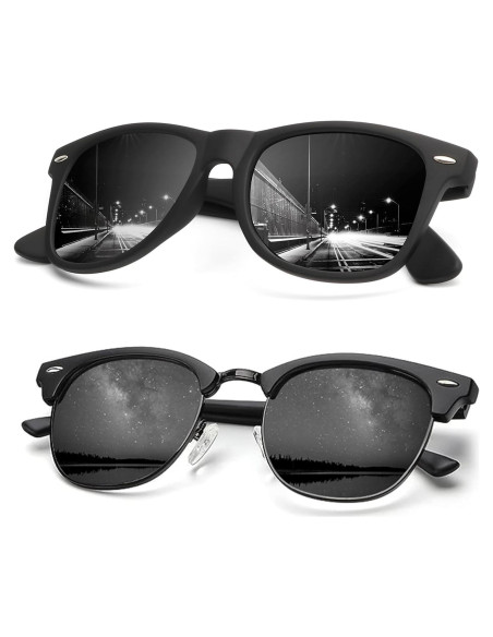 Gafas de sol KALIYADI polarizadas unisex marco ligero