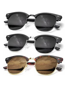 Gafas de sol KALIYADI polarizadas unisex retro UV400