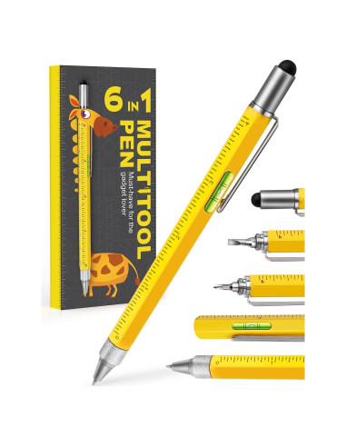 Bolígrafo Multiherramienta CRANACH 6 en 1 - Regalo Único
