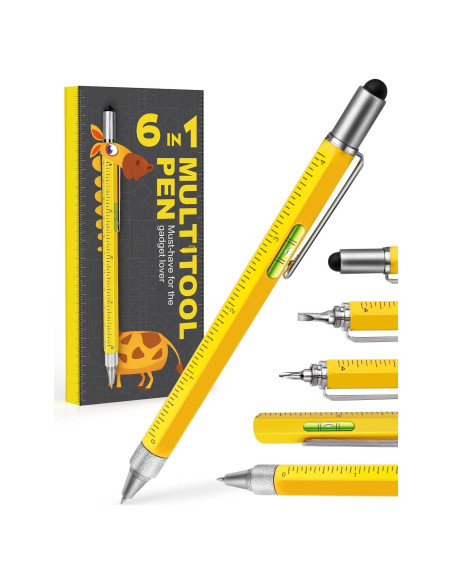 Bolígrafo Multiherramienta CRANACH 6 en 1 - Regalo Único