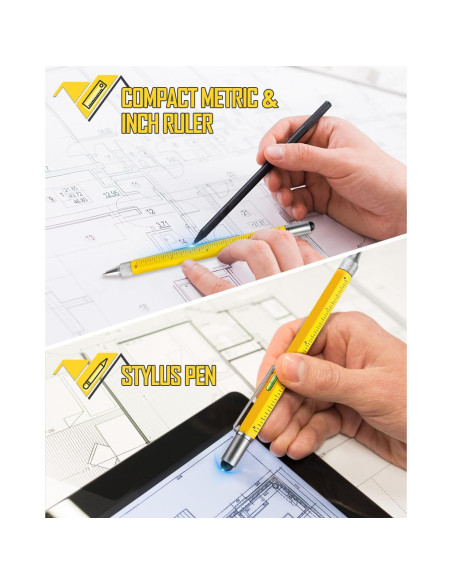 Bolígrafo Multiherramienta CRANACH 6 en 1 - Regalo Único