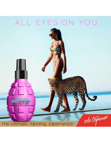 Aceite bronceador oscuro Eda Taspinar 200 ml sin SPF