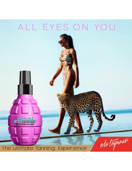 Aceite bronceador oscuro Eda Taspinar 200 ml sin SPF