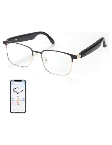 Gafas Traductoras AI GenXenon GS06 Luz Azul 110 Idiomas