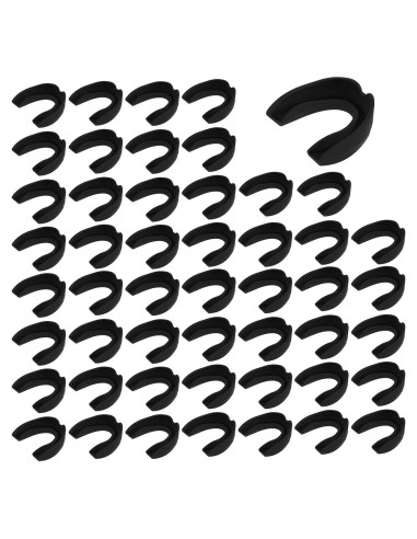 50 Protectores Bucales Deportivos Dimeho 6cm Silicona Boxeo Fútbol