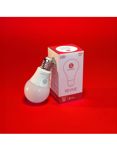 Bombilla Terapia Luz Roja Gamma 670nm Sueño Natural