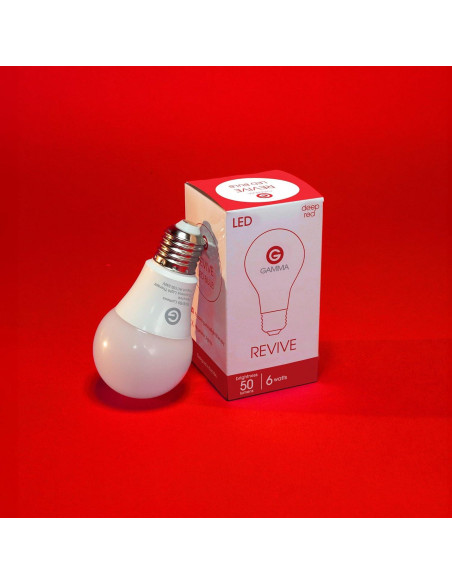 Bombilla Terapia Luz Roja Gamma 670nm Sueño Natural