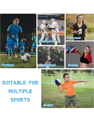 50 Protectores Bucales Deportivos Dimeho 6cm Silicona Boxeo Fútbol