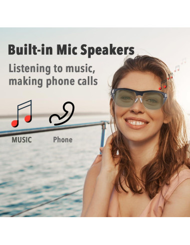 Gafas de Sol Bluetooth M9 Pro con Lente Polarizada UV400