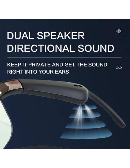 Gafas de Sol Bluetooth M9 Pro con Lente Polarizada UV400