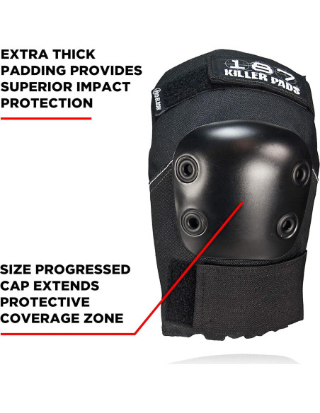 Almohadilla de Codo Triple Eight Pro L - Protección Superior