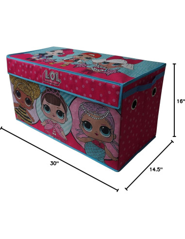 Baúl de Almacenamiento LOL Surprise 30L Colapsable