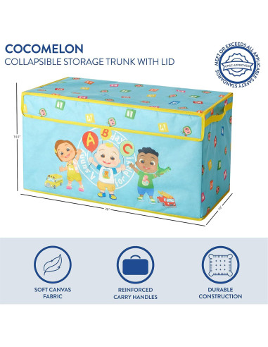 Cofre de Almacenamiento Plegable Idea Nuova Cocomelon 76x40x36cm