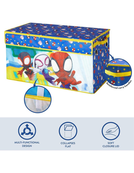 Cofre de Almacenamiento Idea Nuova Spidey 73x37x40 cm