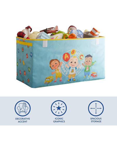 Cofre de Almacenamiento Plegable Idea Nuova Cocomelon 76x40x36cm