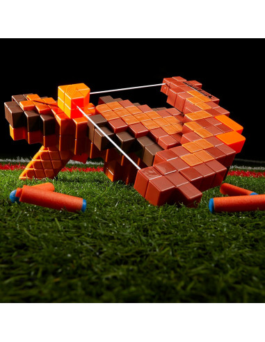 Ballesta del Saqueador Nerf Minecraft con 6 Dardos N1