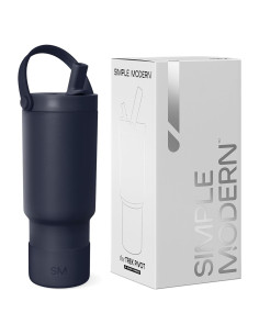 Vaso Trek para Niños Simple Modern 710ml con Asa y Popote