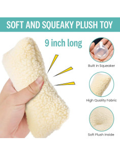 Juguete para Perros Hueso de Peluche SPOT 22.86 cm Squeaker 2