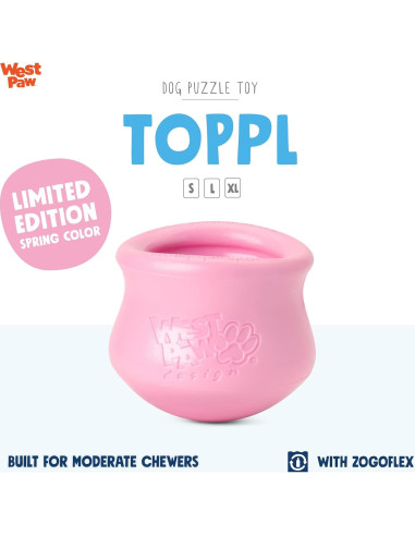 Juguete Interactivo West Paw Toppl Pequeño 7,62 cm Chicle