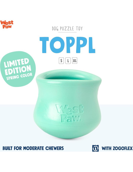 Juguete Interactivo para Perros West Paw Toppl Grande 10,16 cm