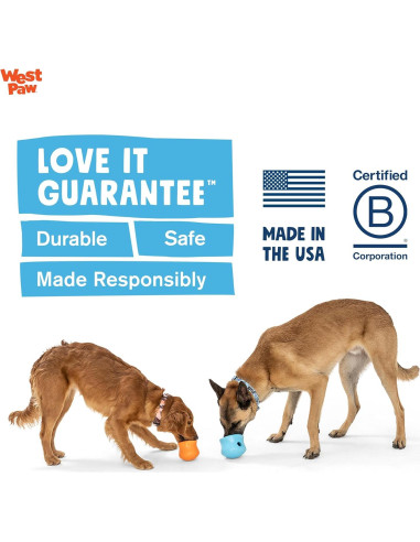 Juguete Interactivo para Perros West Paw Toppl Grande 10,16 cm