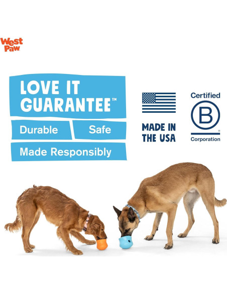 Juguete Interactivo para Perros West Paw Toppl Grande 10,16 cm