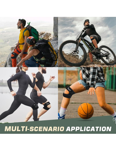 Faja de Rodilla Ajustable FORESTMOVE con Soporte Bilateral