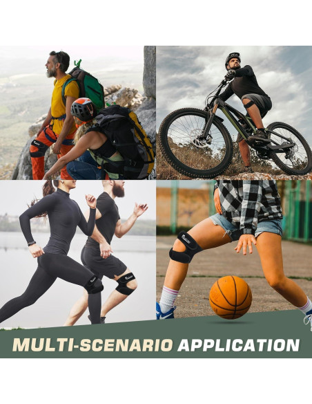 Faja de Rodilla Ajustable FORESTMOVE con Soporte Bilateral