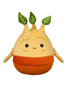 Squishmallows Mandrake Amarillo 25,4 cm Oficial Jazwares