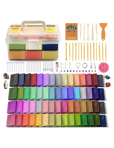 Arcilla Polimérica Aestd-ST 60 Colores para Modelar