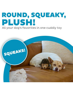 Juguete de perro peluche Hedgehogz Outward Hound Pequeño 2
