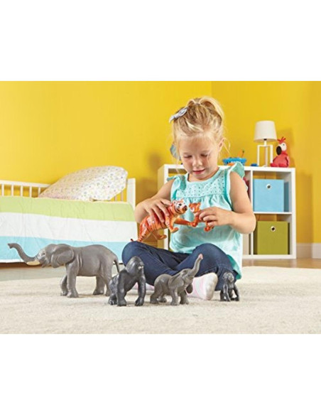 Figuras Jumbo Animales de la Jungla - Mamás y Bebés
