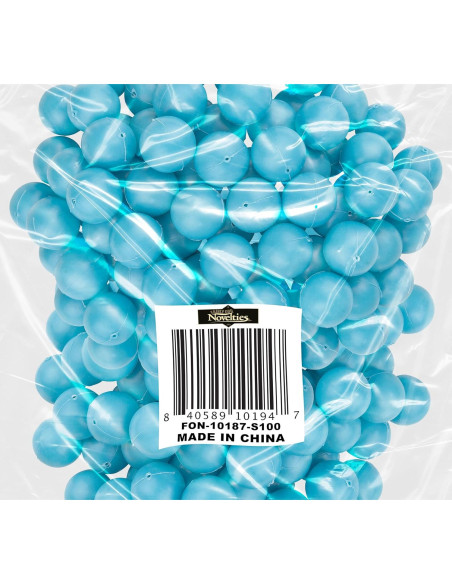 Pelotas Mini Ping Pong Fairly Odd Novelties 19mm Azul 100 Pzas