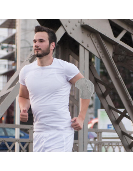 Protectores de Codo Vin Beauty para Volleyball y Deportes - Gris S Protectores de Codo Vin Beauty para Volleyball y Deportes - Gris S