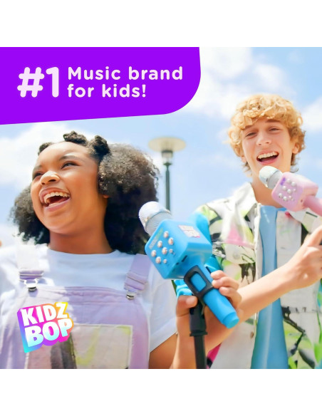 Micrófono de Karaoke Move2Play Kidz Bop Púrpura 6 Años+