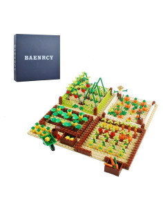 Juego de Bloques de Construcción BAENRCY Granja 408g 9.91cm