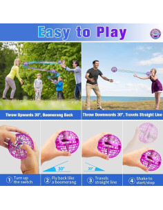 Bola Voladora RGB HONBQYCC TSM006 Juguete Flotante 8.89cm 2